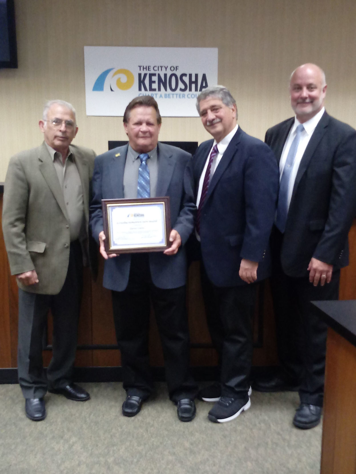Hometown Hero honored: Photo of the Day